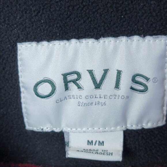 Orvis Womens Fleece Lined Flannel Shirt Jacket - Size S - Picture 3 of 7